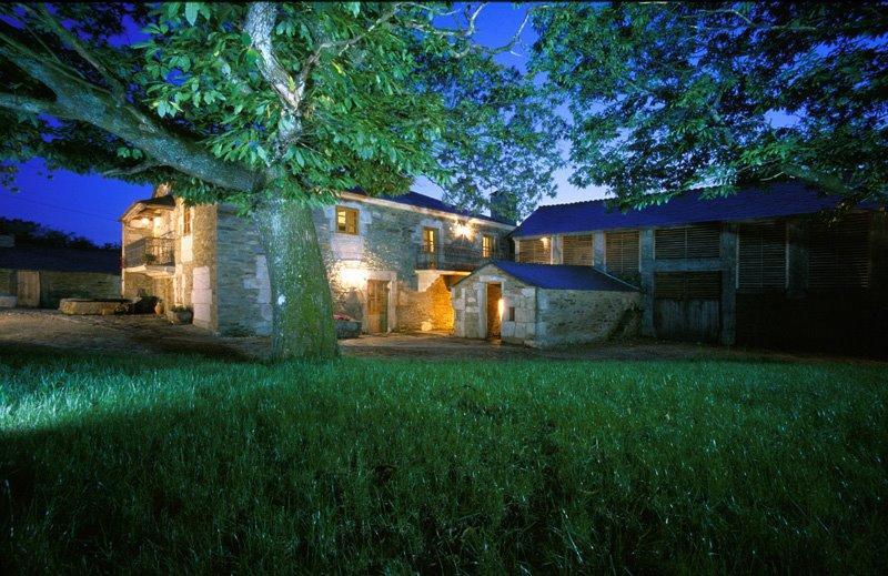 Gasthaus Casa Louran Monfero Exterior foto